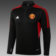 22/23 Manchester United Training Suit Black