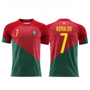 2022 World Cup Portugal Home Jersey Ronaldo #7